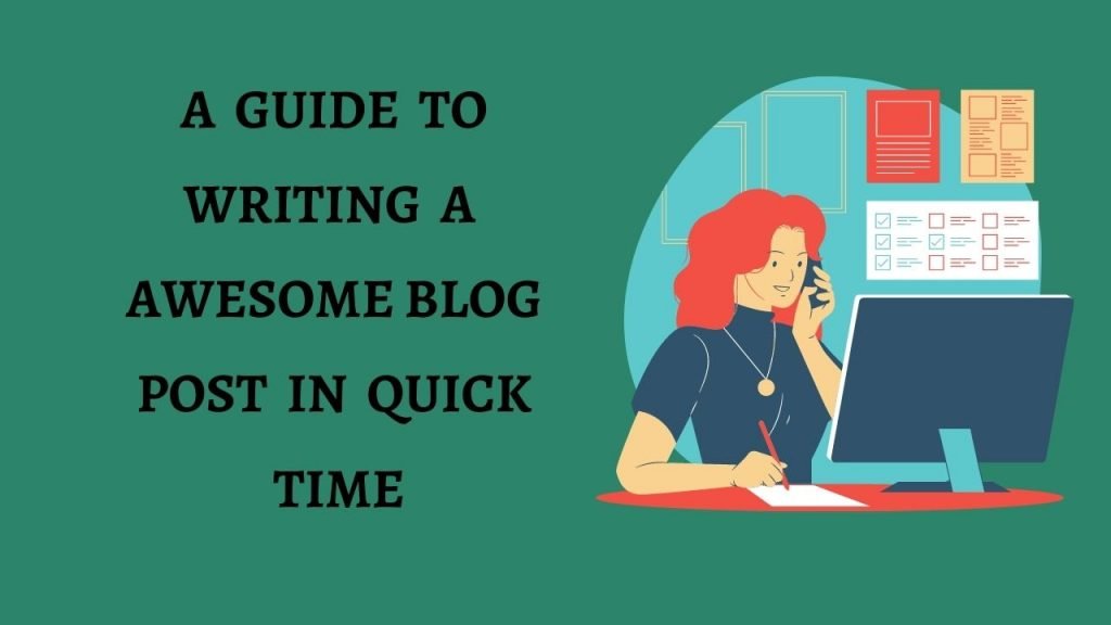 how do you write a good blog post