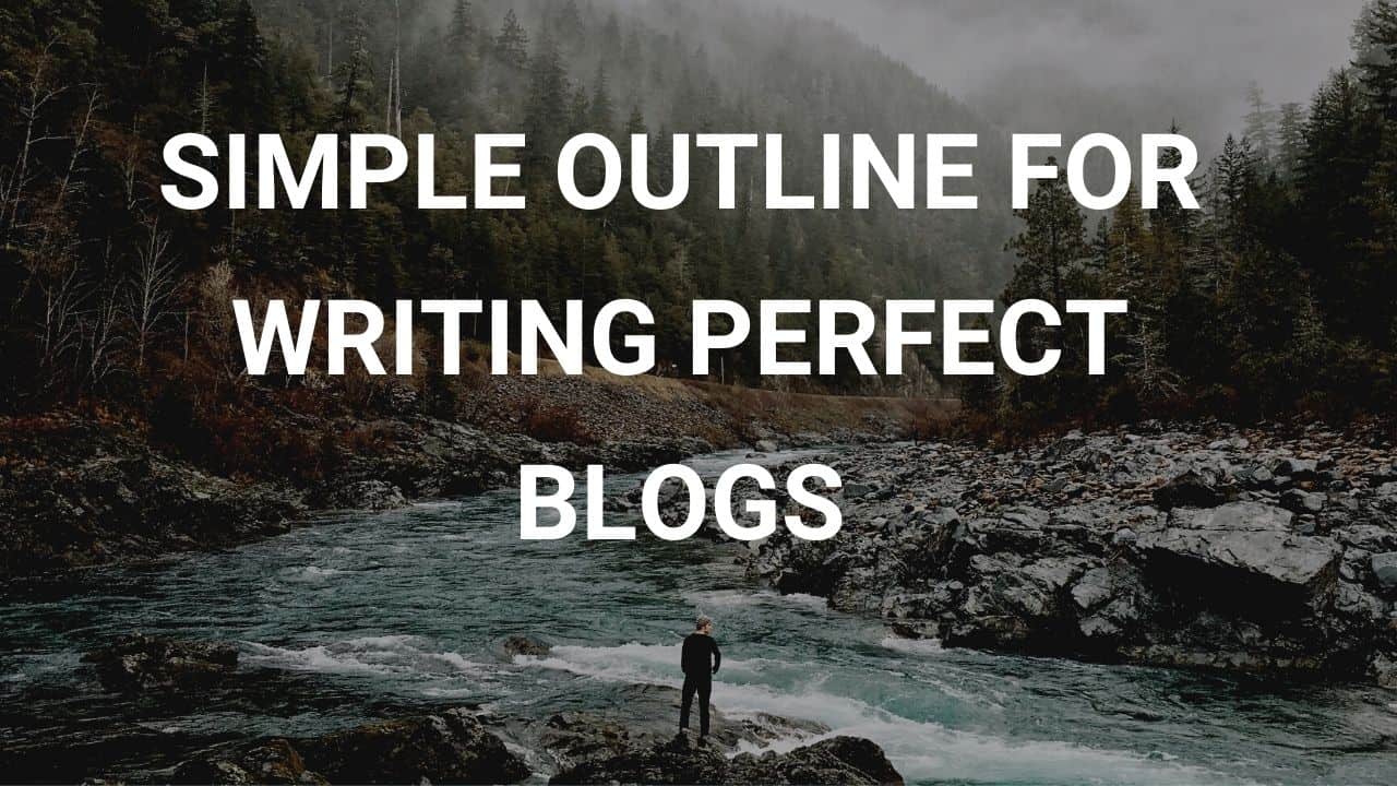 Perfect blog post outline with template - for killer blogs | Foxblogging