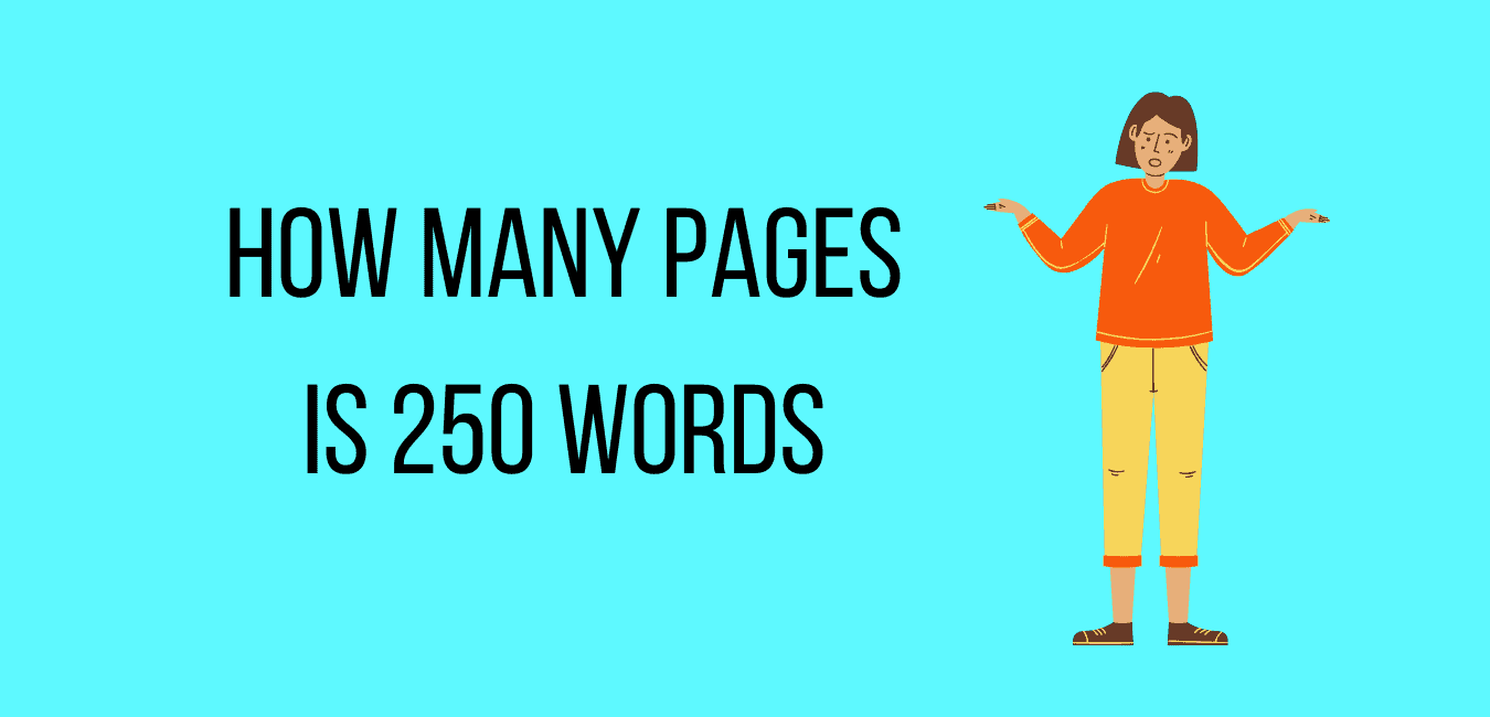 How Many Pages Is 250 Words Foxblogging