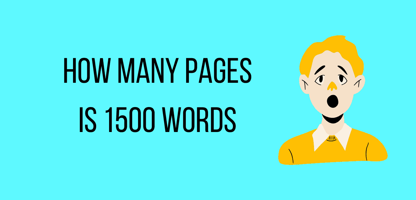 How Many Pages Is 1500 Words Foxblogging